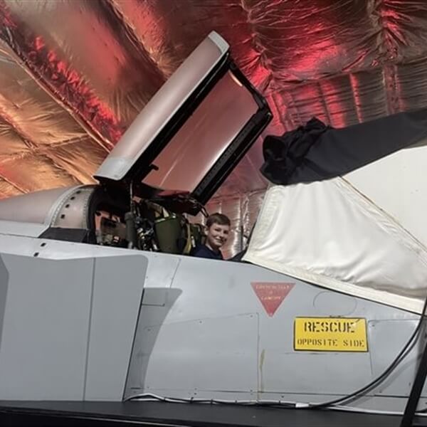 Customer Photo of F4 Phantom Full Motion Simulator